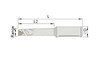 SBJ1810-40L резец расточной dхв. 18 мм