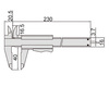 1223-1502 Штангенциркуль нониусный ШЦ-1 0-150 мм, 0.02 мм, губки 40 мм