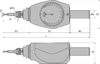 2840-3D Тестер для привязки по осям X, Y, Z, хвостовик D16