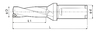 C25-4D20-83SP06 сверло корпусное "DESKAR"