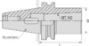 BT50-MTA1-45 Патрон MAS 403 с выколоткой для инструмента с Конусом Морзе №1