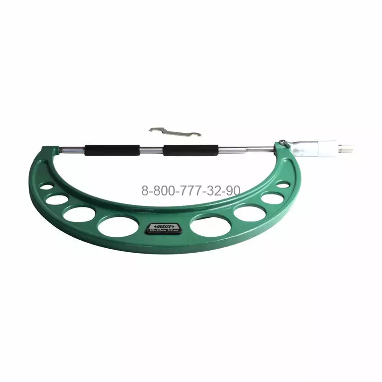 3203-225A Микрометр МК 200-225 мм, 0.01 мм Тип Б 3203-225A Микрометр МК 200-225 мм, 0.01 мм Тип Б