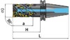 AH290-R100.150.06.SK50.C фреза торцово-цилиндрическая 100х150х295, SK50, СОЖ