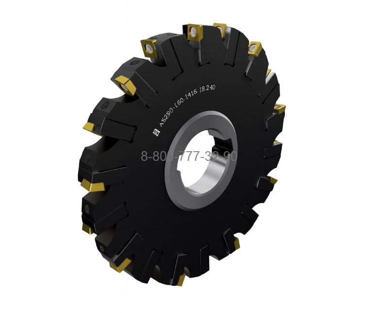 AS290-160.0809.10.D40 NOX дисковая фреза со сменными пластинами регулируемая AS290-160.0809.10.D40 NOX дисковая фреза со сменными пластинами регулируемая