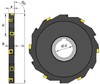 AS390-160.14.06.D40 NOX дисковая фреза со сменными пластинами