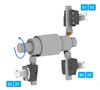 B4-30x20x40 держатель инструмента VDI радиальный перевернутый левый