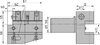 B2-60x32x60 Держатель инструмента VDI радиальный Левый