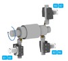 B6-60x32x60 держатель инструмента VDI радиальный левый удлиненный