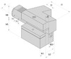 C4-30x20x70 держатель инструмента VDI аксиальный перевернутый, левый