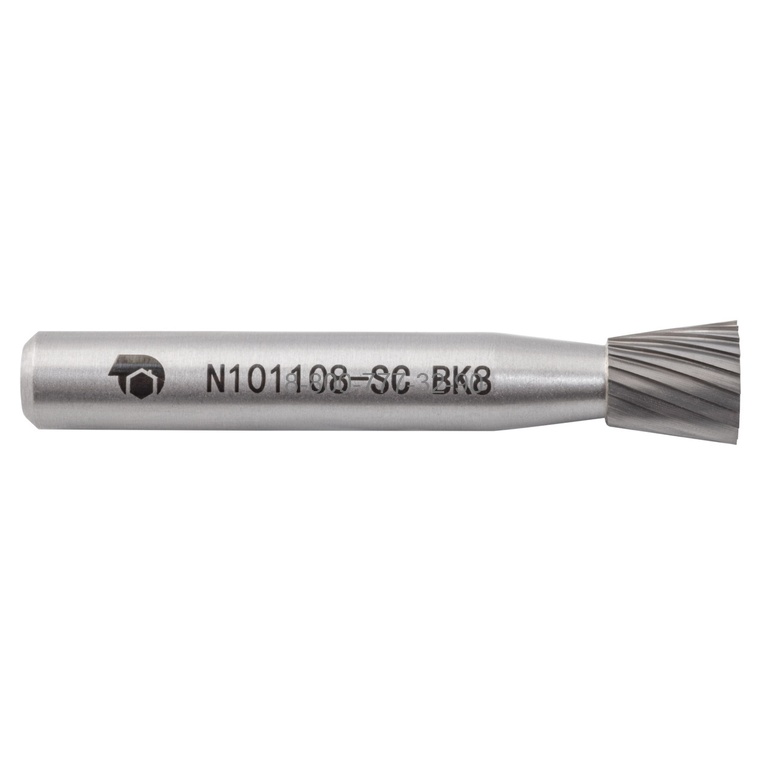 Борфреза твердосплавная N101108-SC (спиральная насечка, 10х11х8х57, SDW Tools)