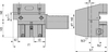 C3-50x32x100 Держатель инструмента VDI аксиальный перевернутый Правый
