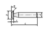 Фреза для пазов ласточкин хвост 16,0х60х4,0х12х45° (ц/х, Р6АМ5, обратный конус, Cnic)
