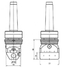 Головка расточная автоматическая F4-18-MW4 (диаметр расточки 5-250 мм)