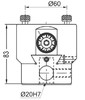 NBH2084 расточная головка (D-84, диаметр расточки 8-280 мм)
