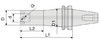 BT40-CKB4-185 оправка для расточной головки