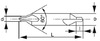 Сверло центровочное 1,6х4 (Тип-А - без предохранительного конуса, Р6М5, Wolfstar)