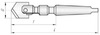 Сверло перовое сборное D-25-31 (2304-4001-58, оправка с пластиной d-29 мм)
