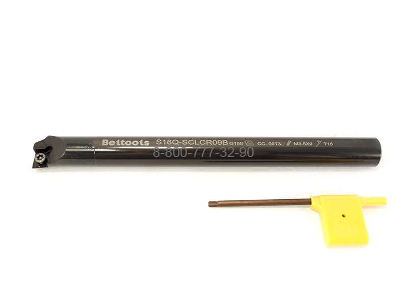 S16Q-SCLCR09 державка токарная "Beltools" S16Q-SCLCR09 державка токарная "Beltools"