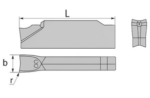 ZPKS0604-MG CA5020A пластина для отрезки и точения канавок